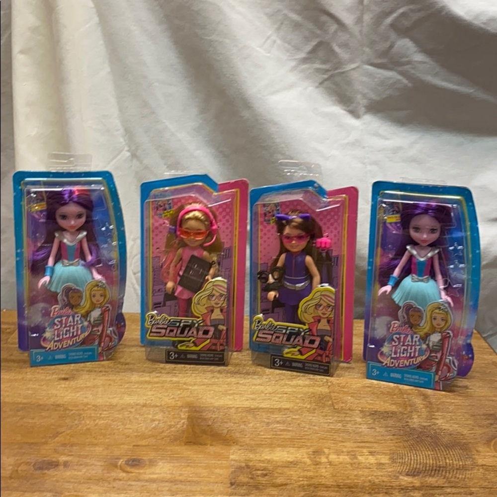 Barbie Bundle 4 dolls